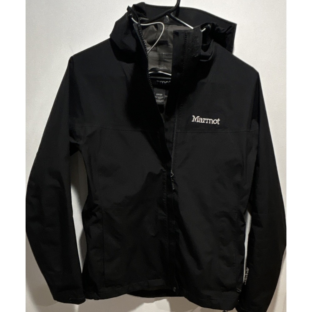 Marmot GORE-TEX Men's Black Camping Hiking Outdoor Jacket Size S Small Mens